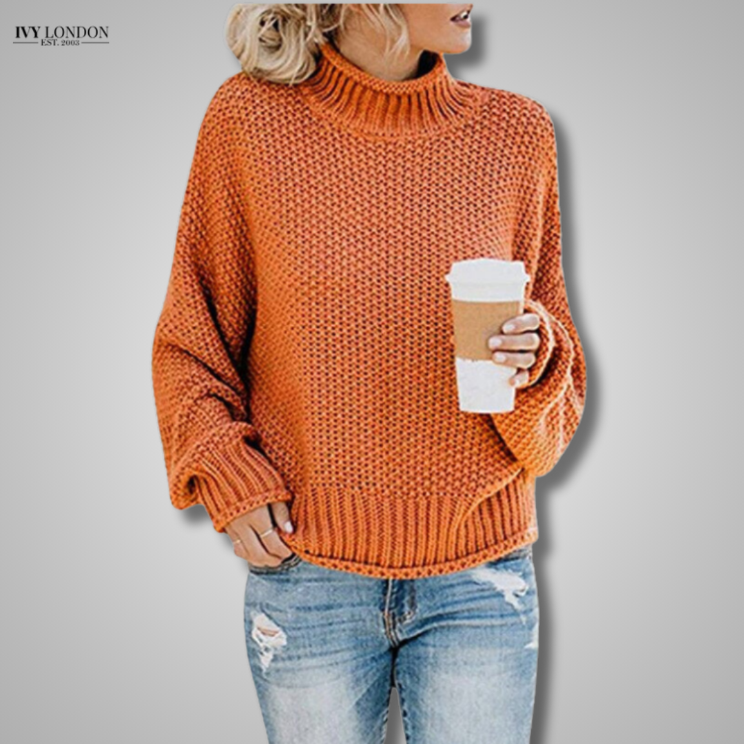 BIANCA | STYLISH RELAXED-FIT KNIT SWEATER WITH TUMMY COVERAGE
