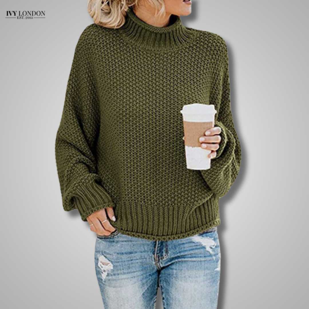BIANCA | STYLISH RELAXED-FIT KNIT SWEATER WITH TUMMY COVERAGE