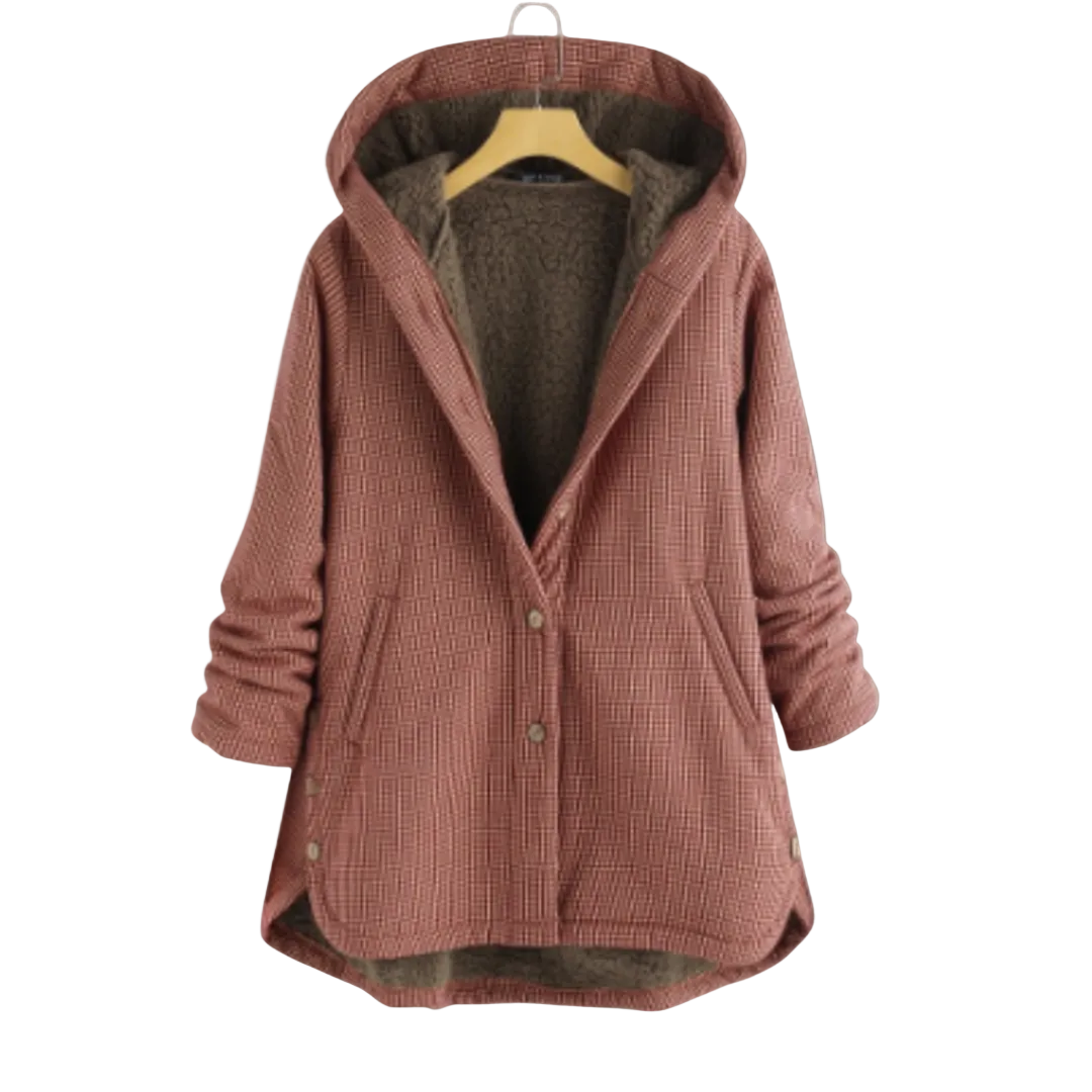 LOUISE | MODERN FLEECE JACKET WITH TUMMY COVERAGE
