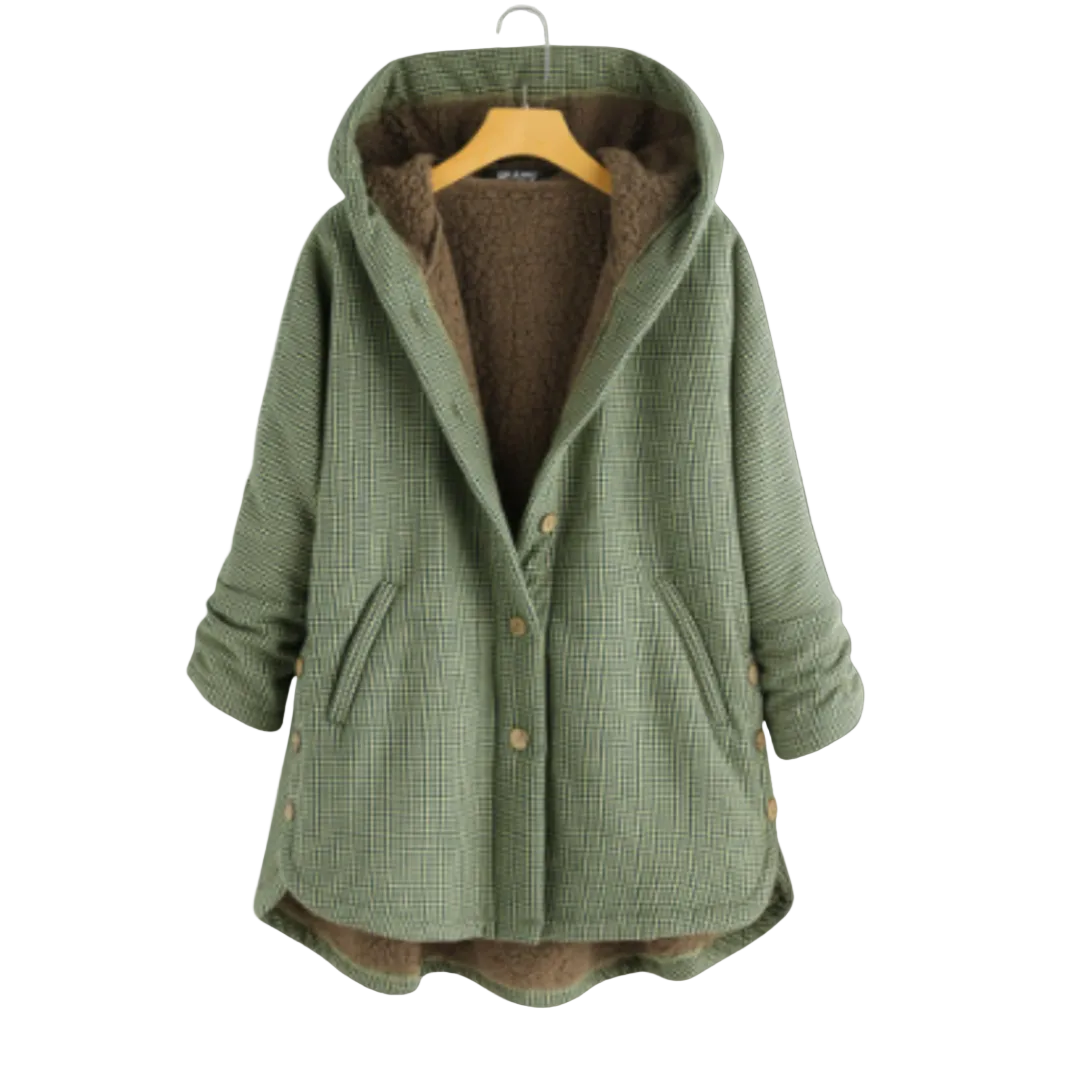 LOUISE | MODERN FLEECE JACKET WITH TUMMY COVERAGE