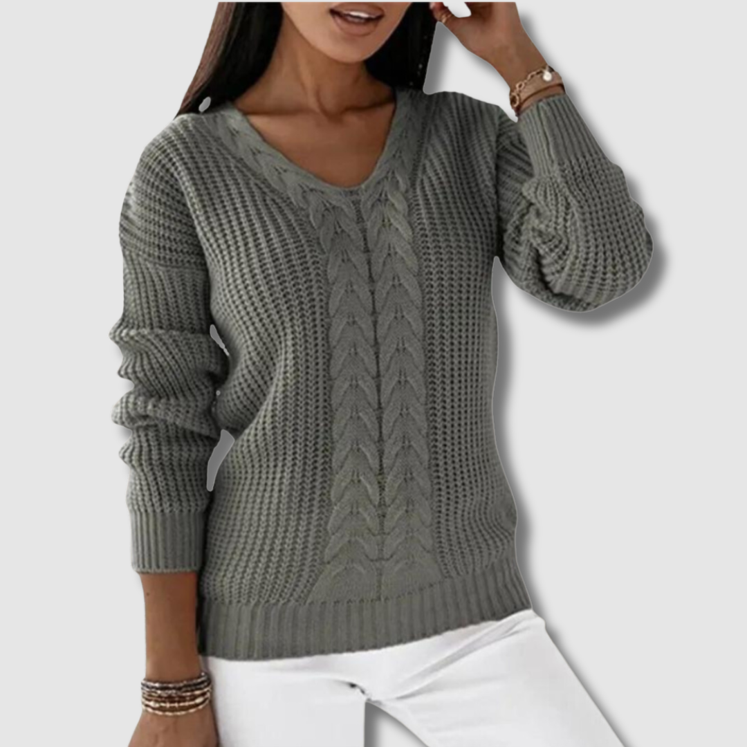 LIV | ELEGANT SCANDINAVIAN KNIT SWEATER