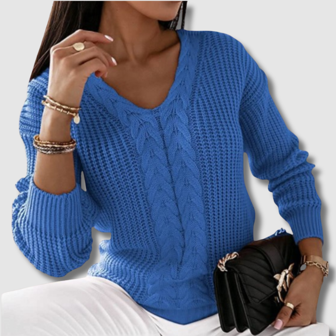 LIV | ELEGANT SCANDINAVIAN KNIT SWEATER