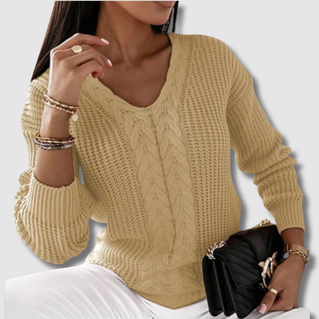 LIV | ELEGANT SCANDINAVIAN KNIT SWEATER