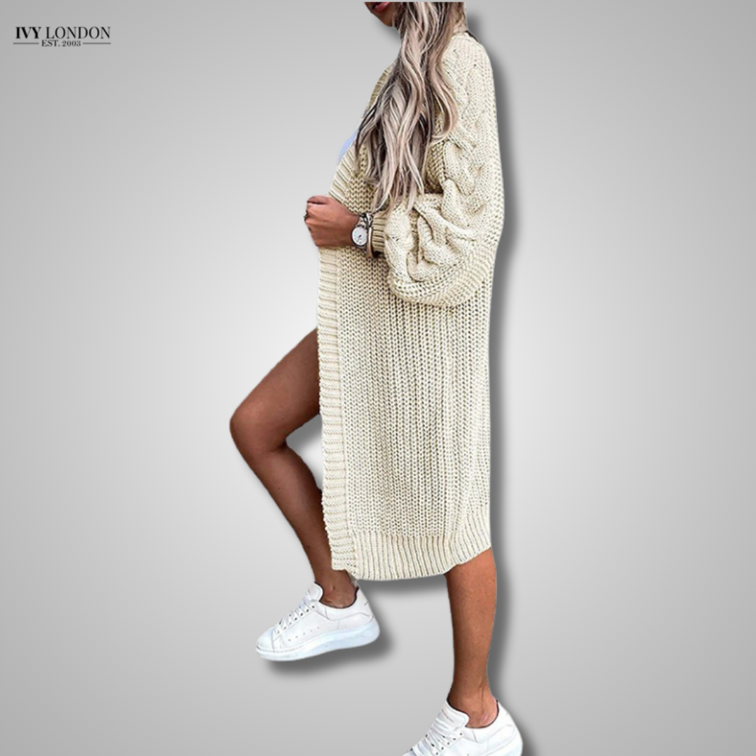 MALEA | COSY KNITTED LONG CARDIGAN COAT