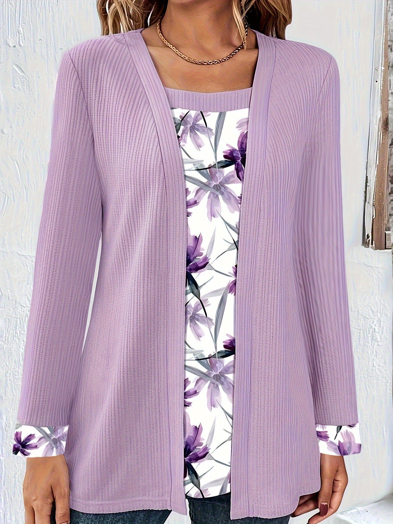 NANA | CHARMING 3/4 SLEEVE BLOUSE WITH TUMMY COVERAGE