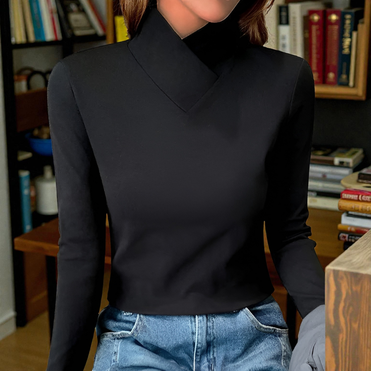 STAZIA | ELEGANT TURTLENECK KNIT