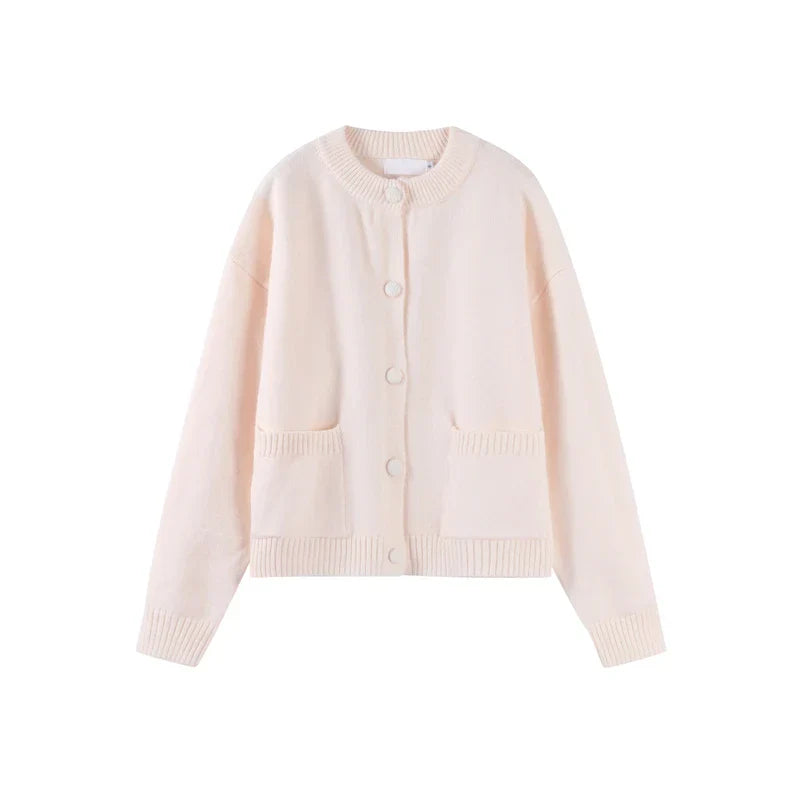 CASSIA | ELEGANT CROPPED KNIT CARDIGAN