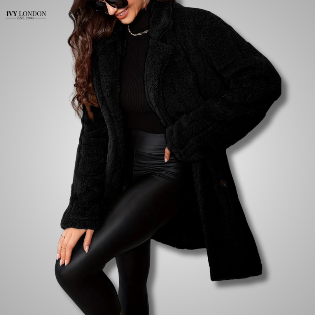 SERA | ELEGANT COSY TEDDY BEAR COAT