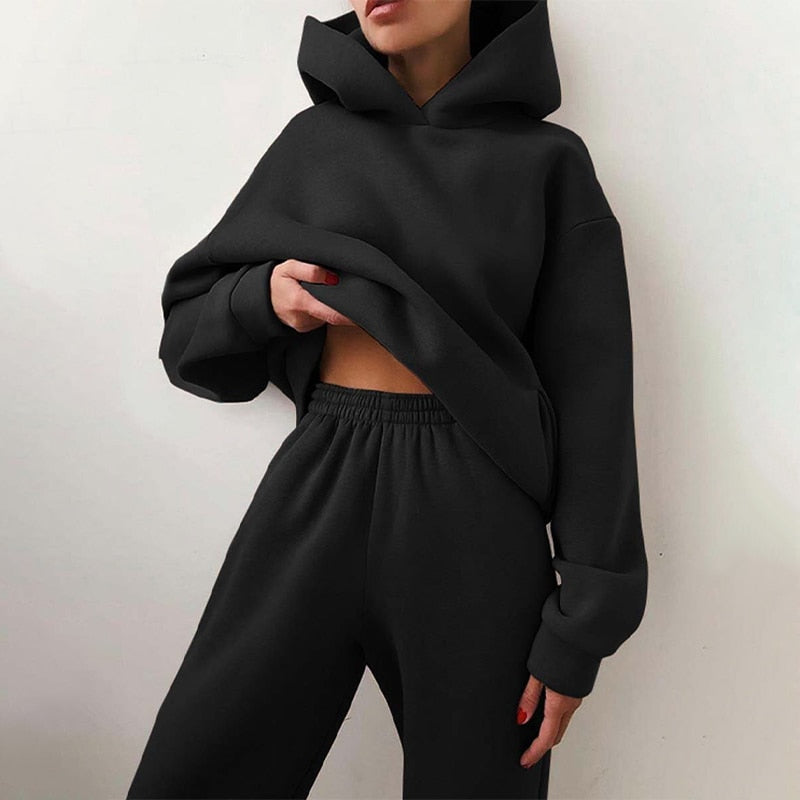 Esther | Women's Relaxed Fit Hoodie Jogger Set