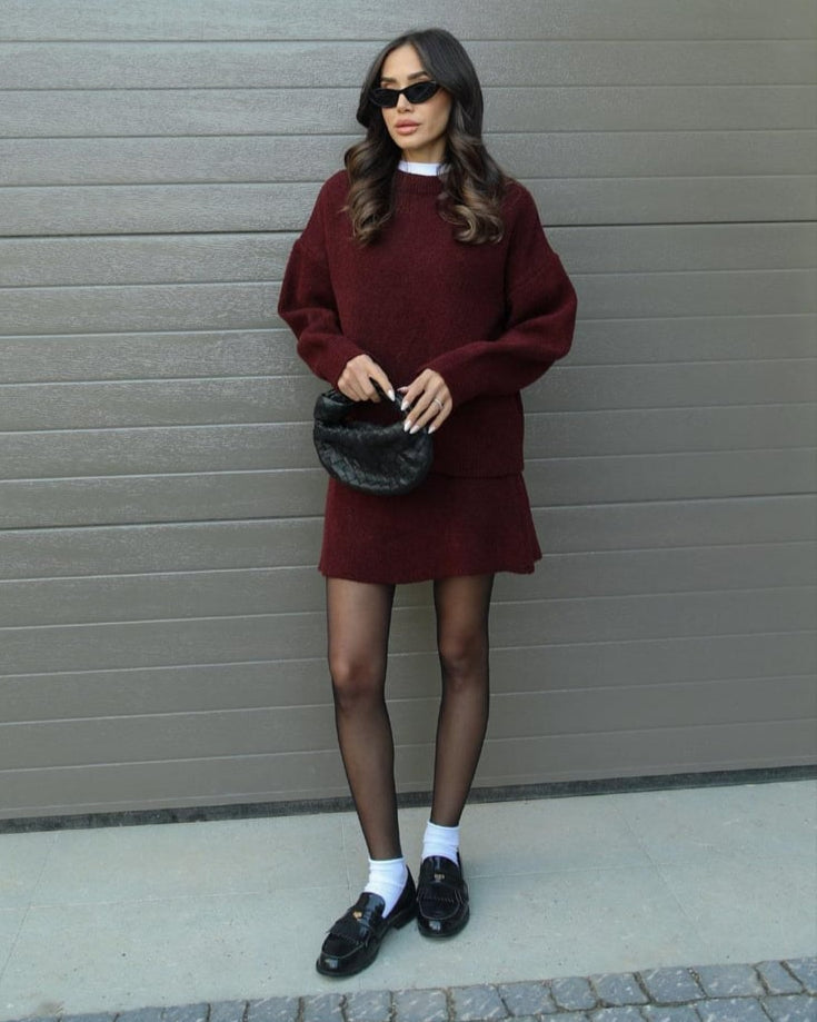 Amelia Knitwear Set | Cozy Elegance for Cooler Days