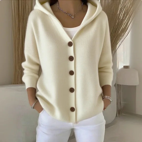 Luna™ Hooded Cardigan | Timeless Comfort & Effortless Style