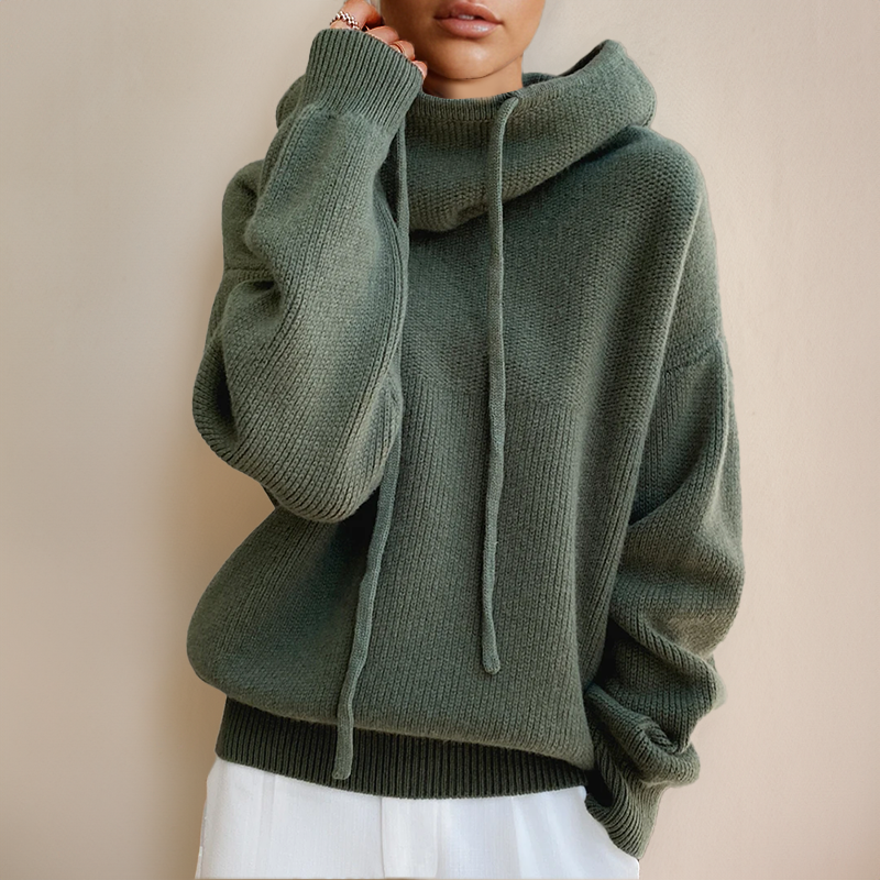 LANA | STYLISH COZY HOODED PULLOVER