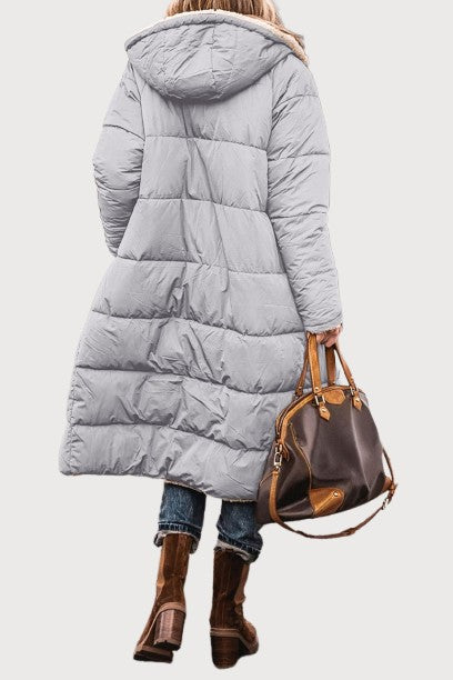 AMELIA | REVERSIBLE ELEGANT LONG COAT