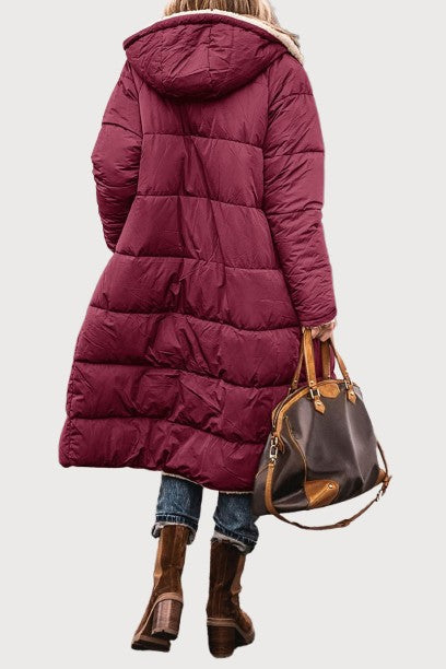 AMELIA | REVERSIBLE ELEGANT LONG COAT