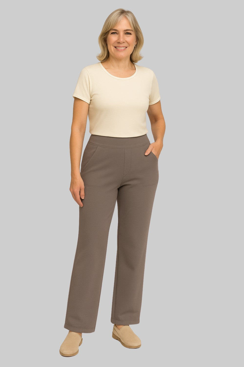 Rose Jane Comfort Fit Everyday Pants | Soft Support with Effortless Style